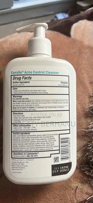 Cerave Acne Control Cleanser