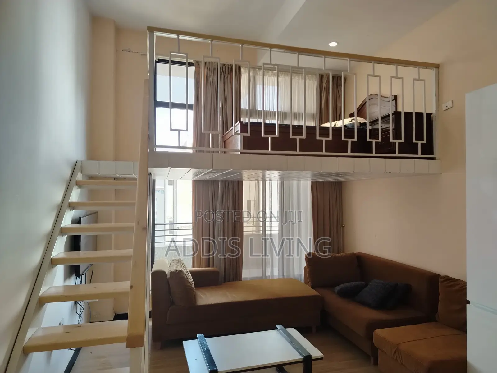 Furnished Studio Apartment in Bole for rent