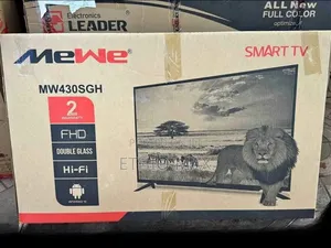 Mewe 43” Smart Android Tv 2026 – Double Glass | New Arrival