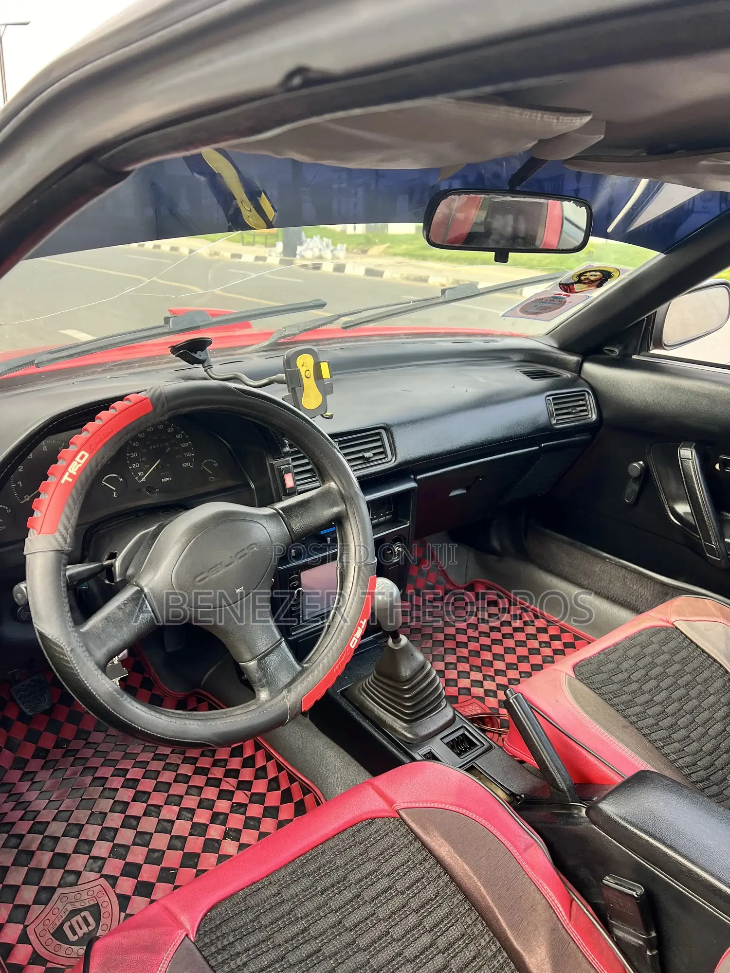 Toyota Celica 1990 Red