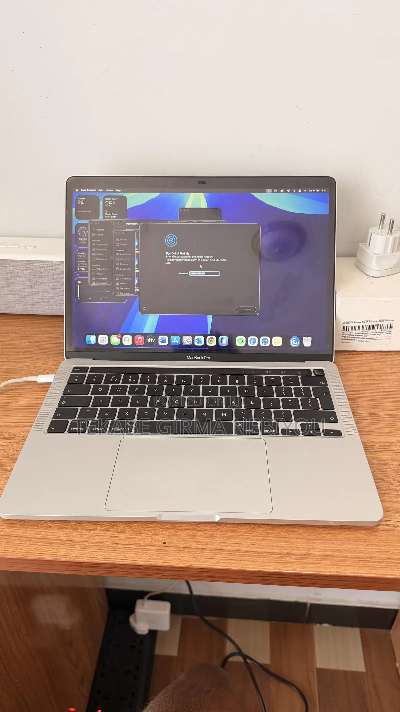 Laptop Apple MacBook Pro 2020 16GB Intel Core i5 SSD 256GB