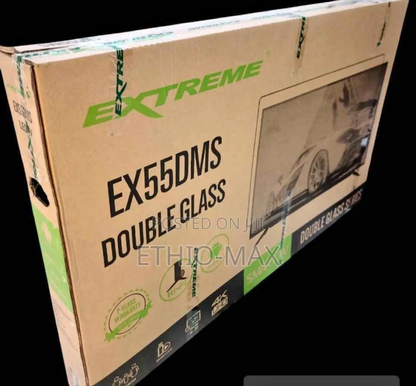 Extreme 55” Smart Android Tv – New Arrival | Double Glass | Big Screen