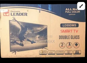Leader 55” Smart Android Tv – New Arrival | Double Glass | Big Screen