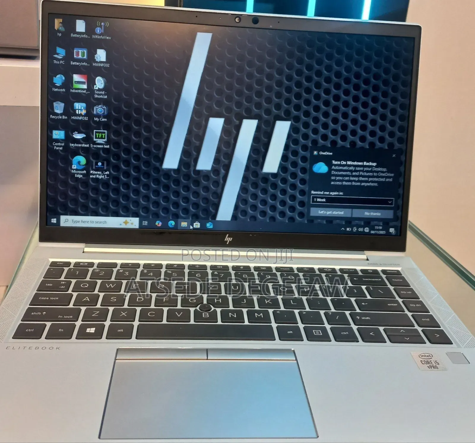 New Laptop HP EliteBook 840 G7 16GB Intel Core i5 SSD 512GB