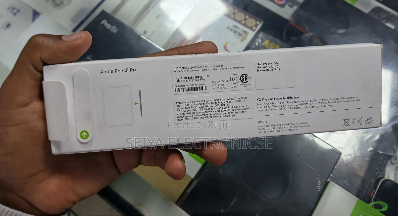 Apple Pencil Pro, Stylus Pen for iPad Tablet Phone