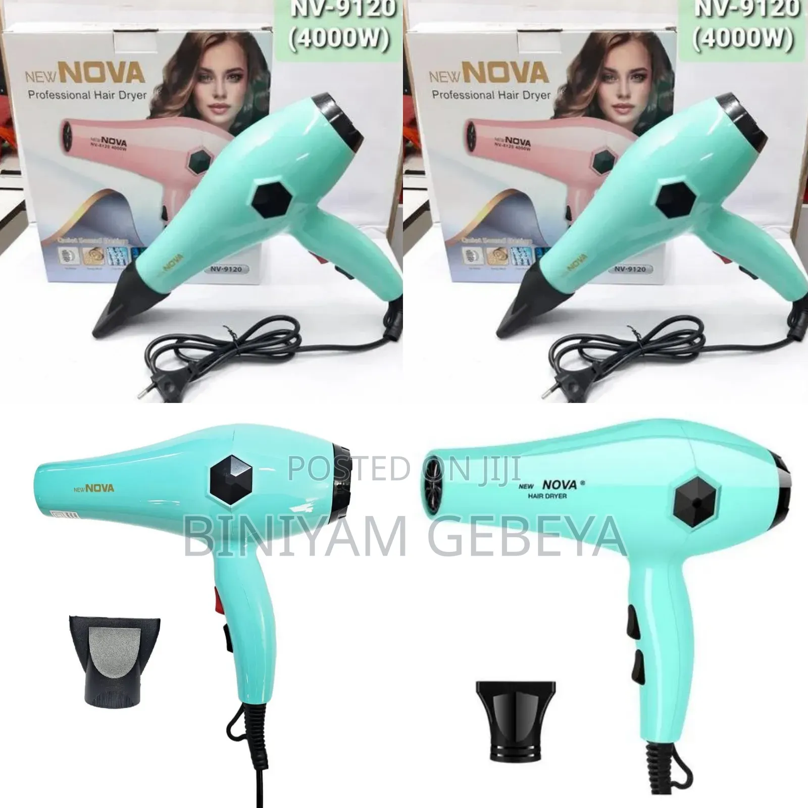 Original New Nova Proffesional Hair Drayer 4000watt
