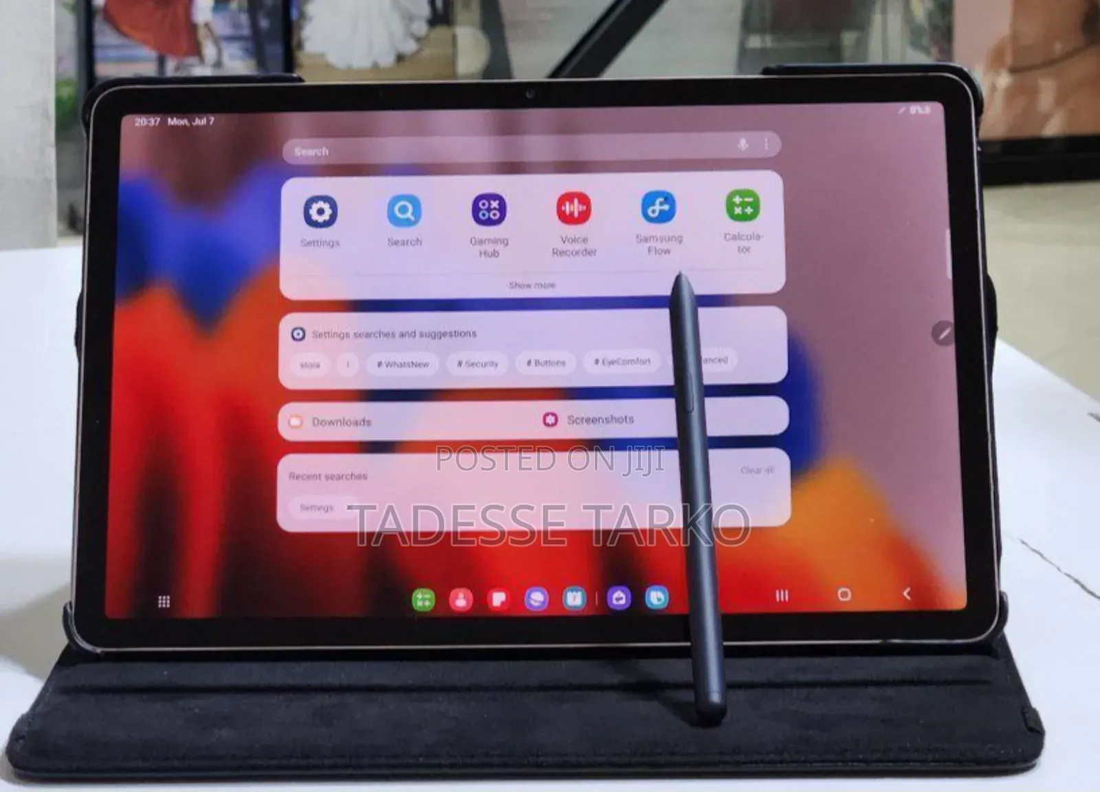 New Samsung Galaxy Tab S7 128 GB Silver