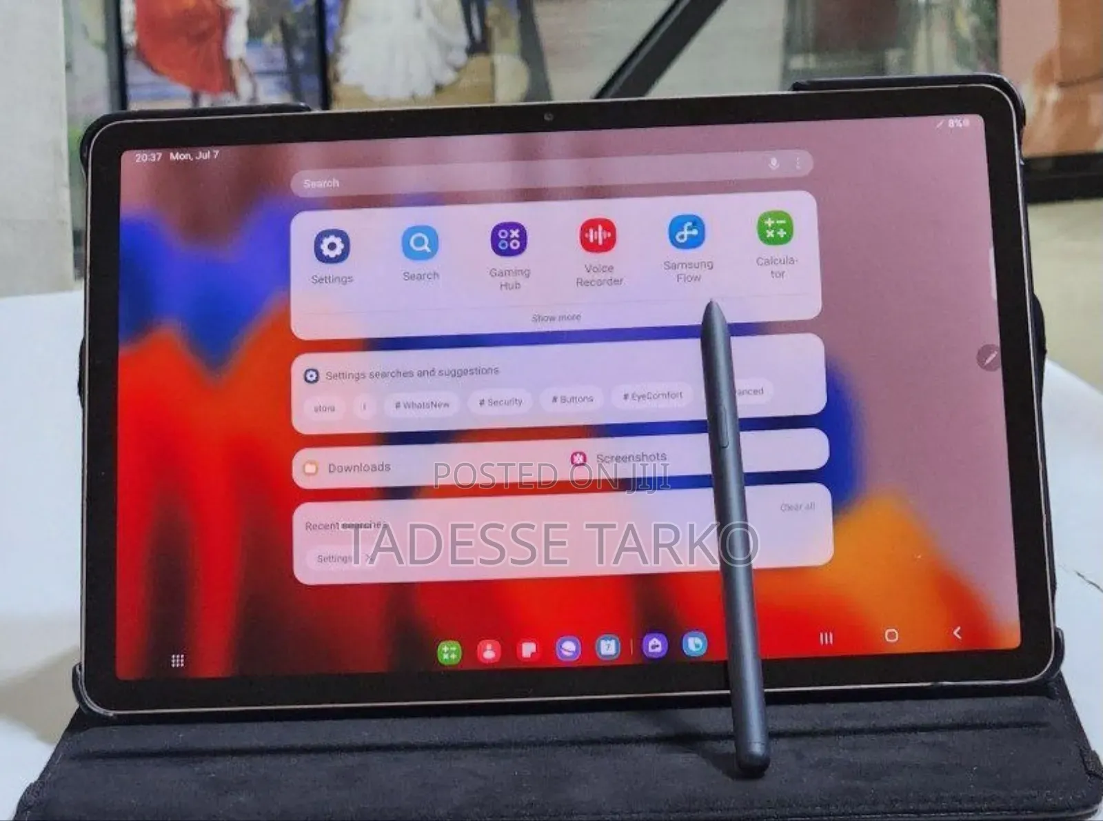 New Samsung Galaxy Tab S7 128 GB Silver