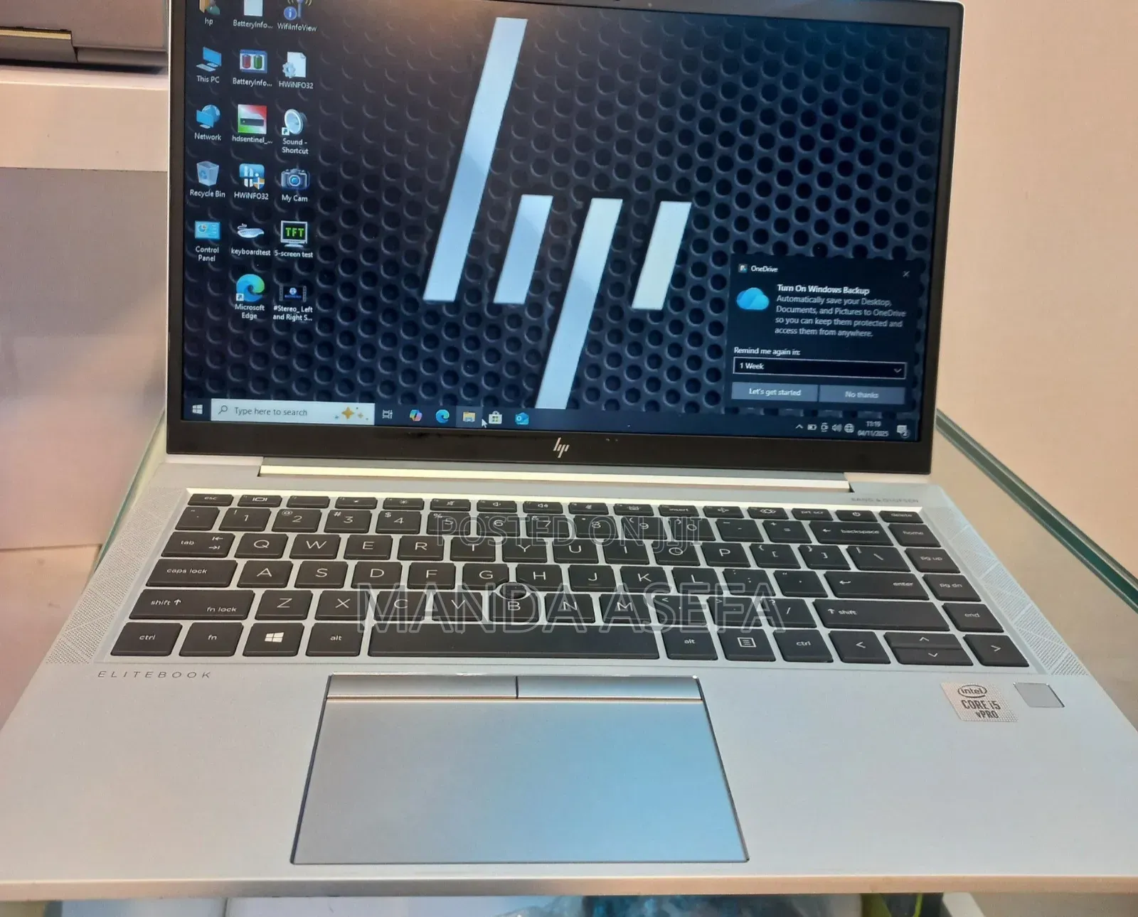New Laptop HP EliteBook 840 G7 16GB Intel Core i5 SSD 512GB