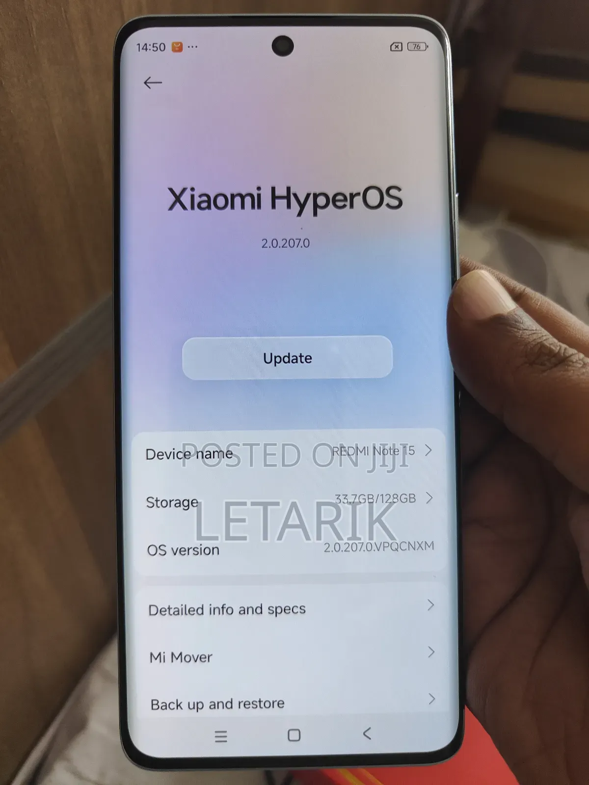 New Xiaomi Redmi Note 15 128 GB Blue