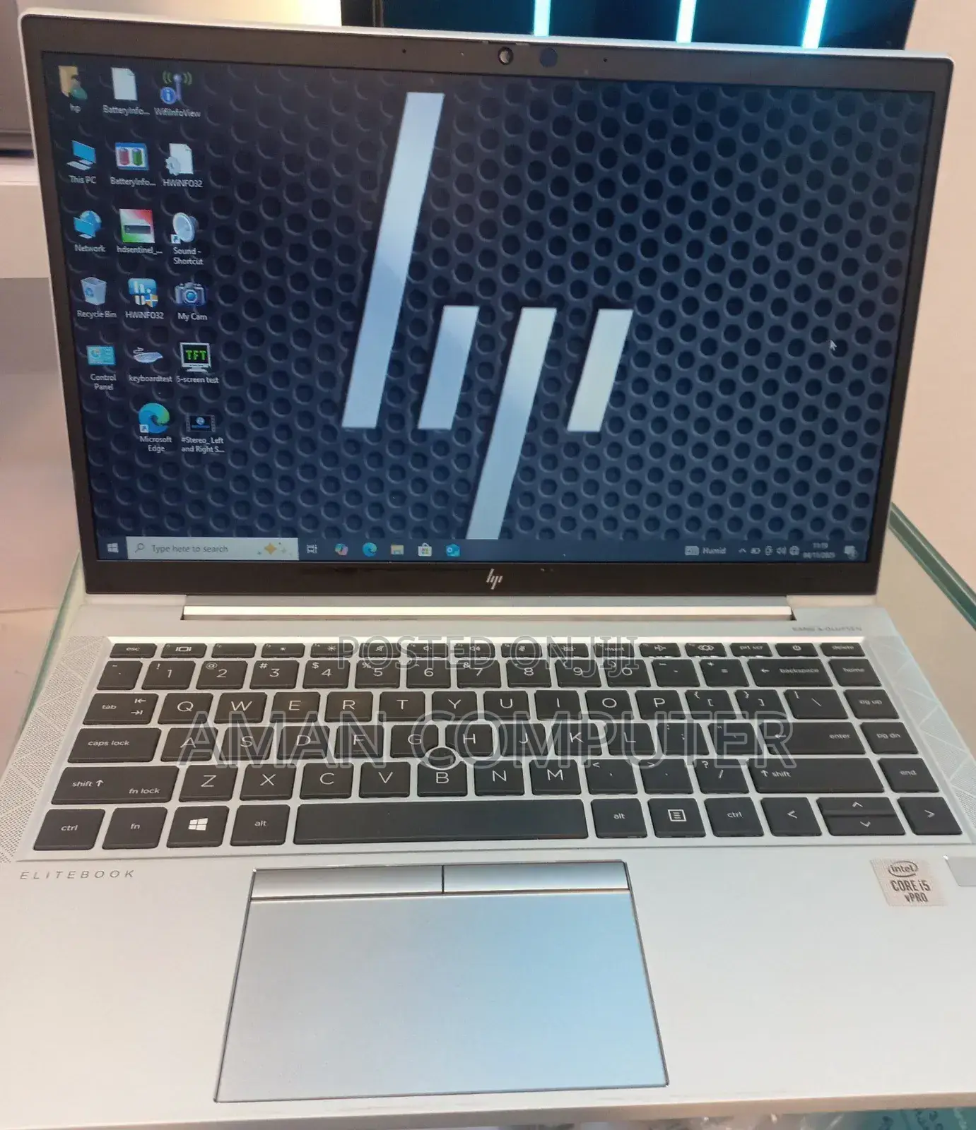 New Laptop HP EliteBook 840 G7 16GB Intel Core i5 SSD 512GB