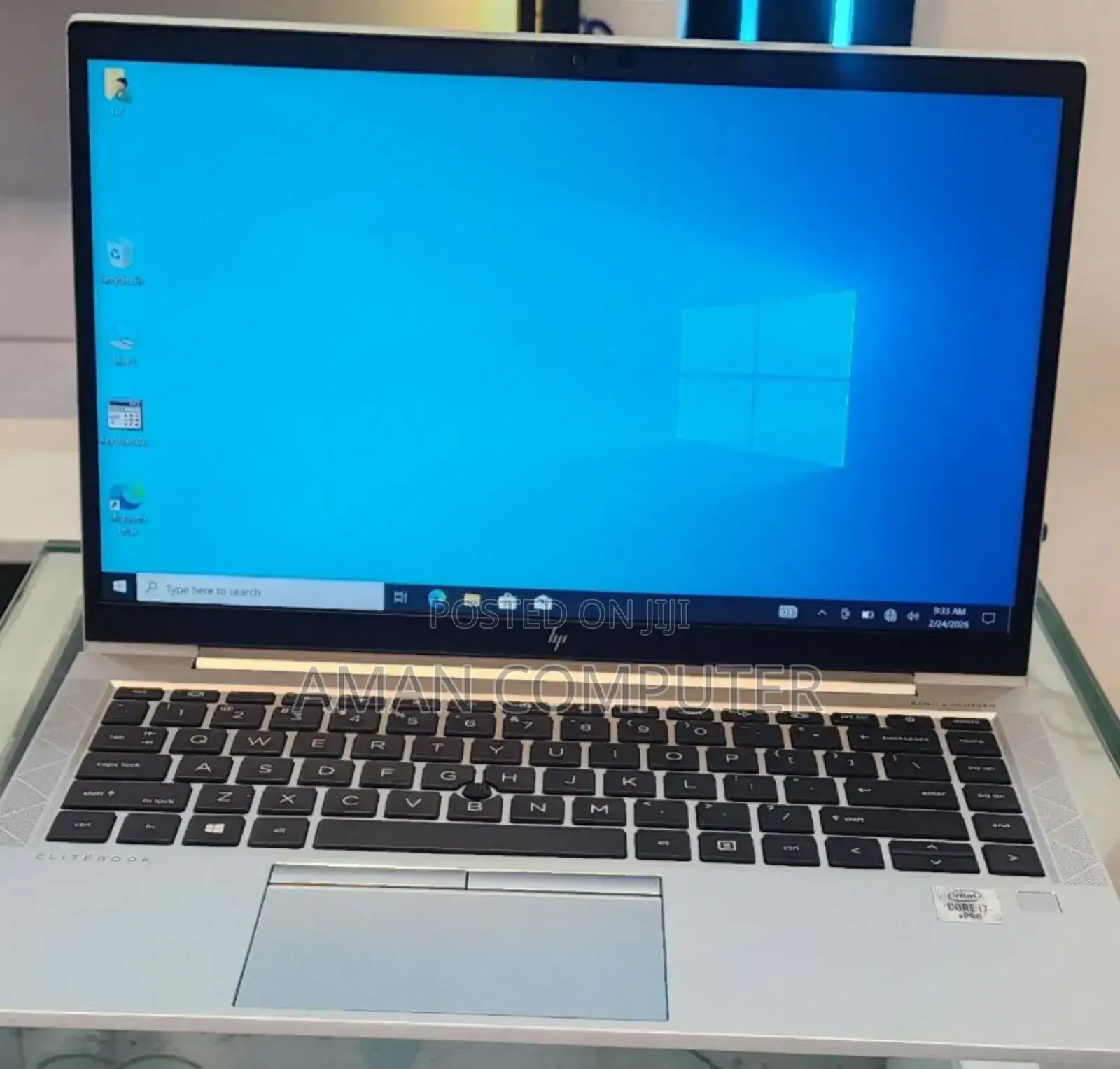 New Laptop HP EliteBook 840 G7 16GB Intel Core i7 SSD 512GB