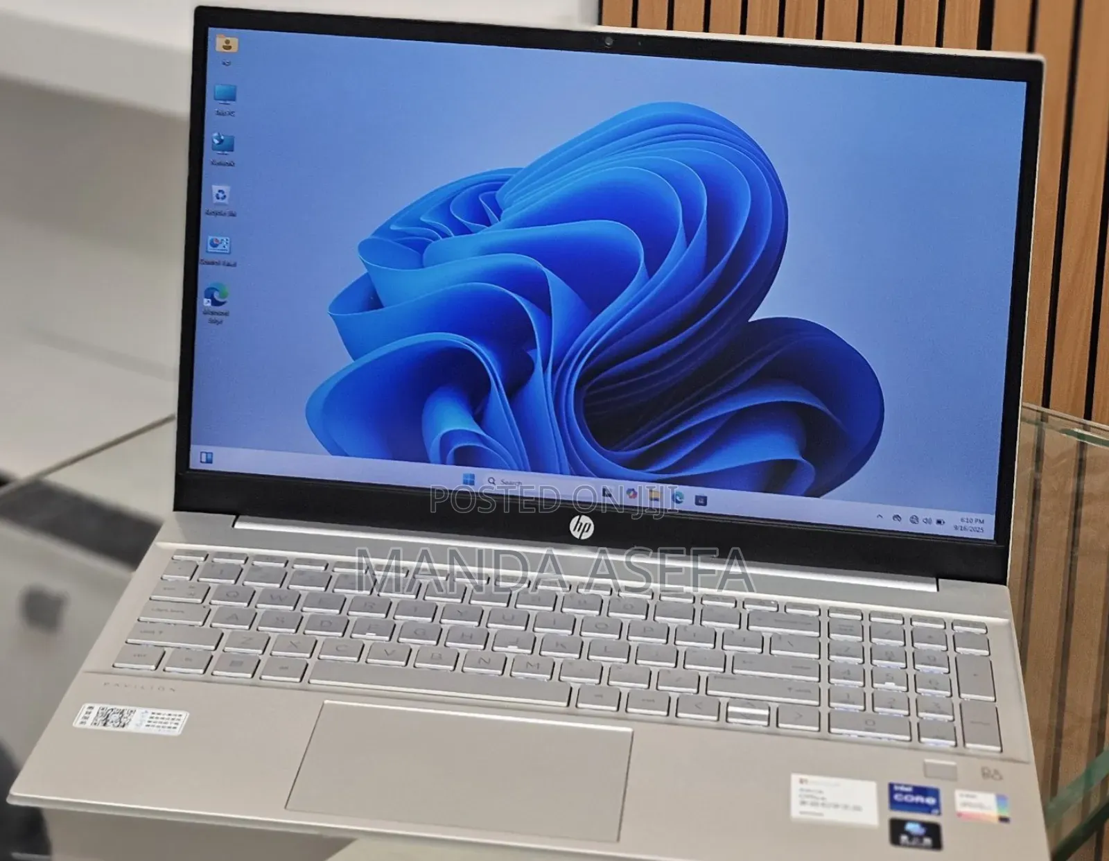 New Laptop HP Pavilion 15 8GB Intel Core i7 SSD 512GB