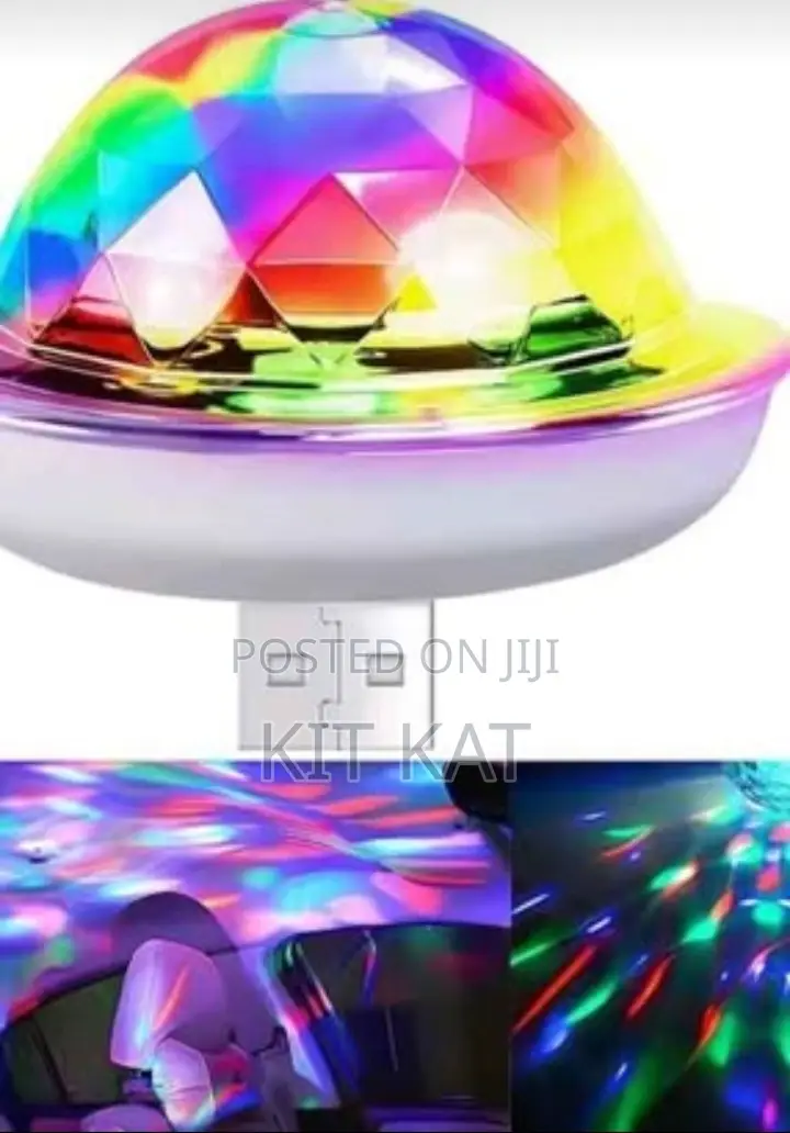 Usb Ambient Light Dj RGB Mini Colorful Music Sound Light Usb