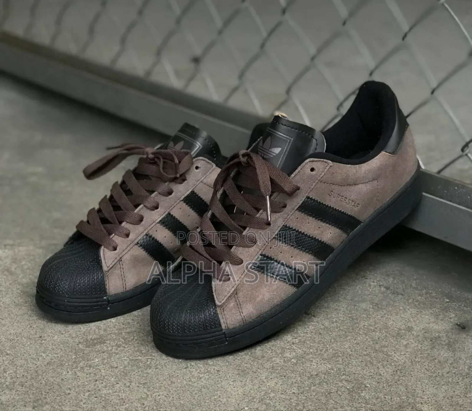 Adidas Superstar 2 “Brown High Master Quality Smooth Flat Shoes
