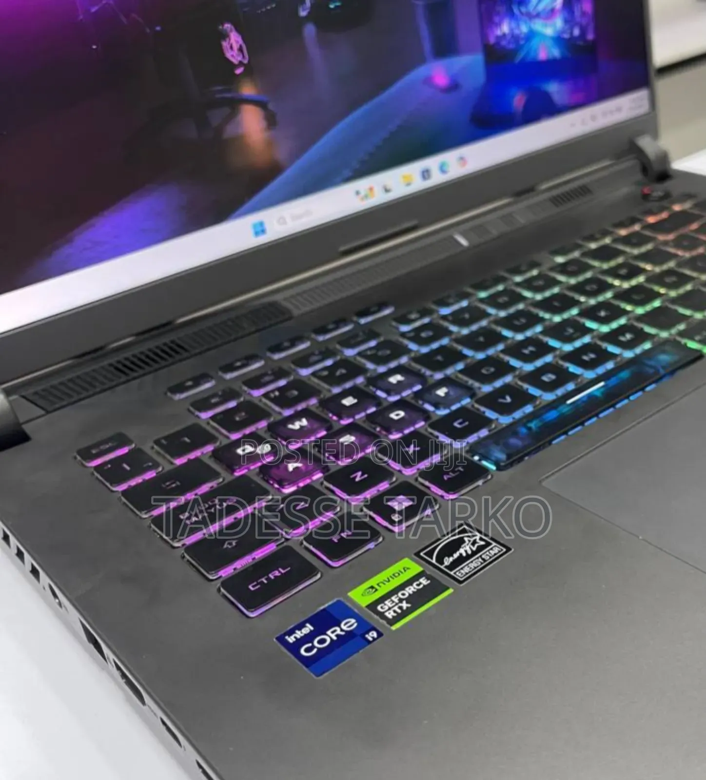 New Laptop Asus ROG Strix G15 16GB Intel Core i9 SSD 1T