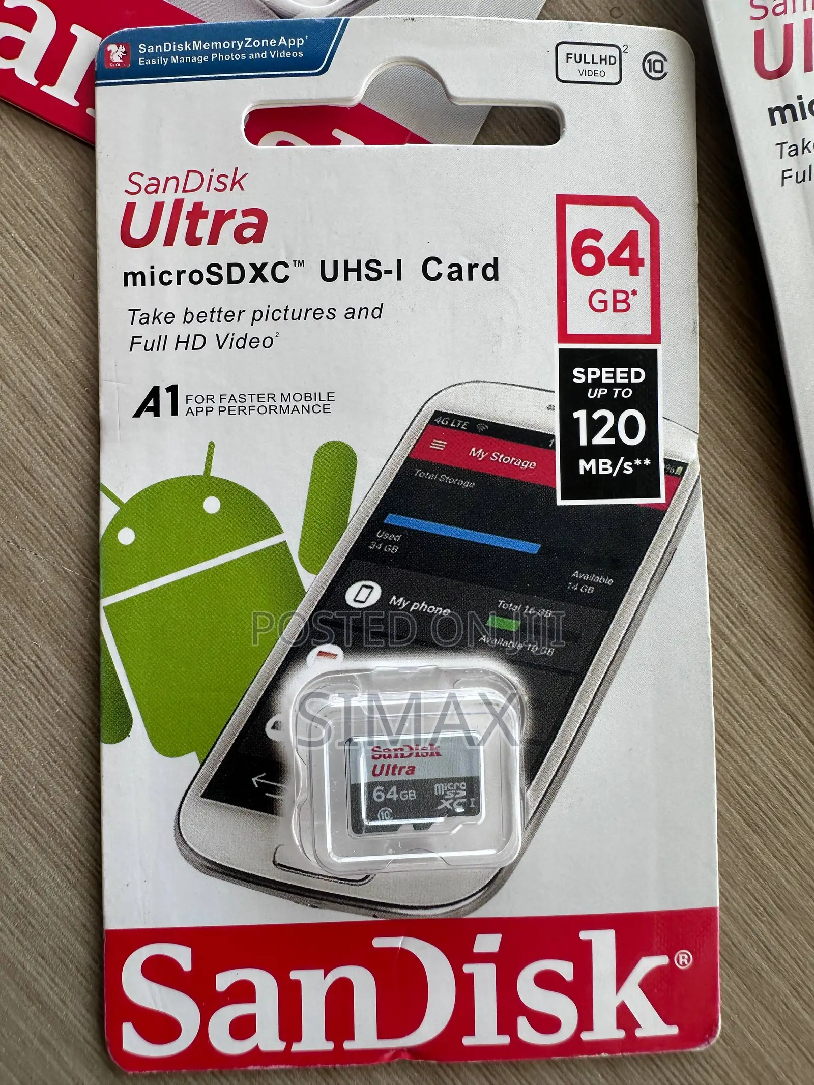 Sand Disk Sd Card ( Memory Card )