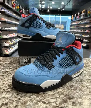 Nike Air Jordan 4 Retro Travis Scott’’Cactus Jack’’Fashion Sneaker
