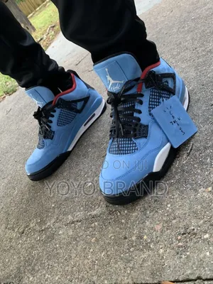 Nike Air Jordan 4 Retro Travis Scott’’Cactus Jack’’Fashion Sneaker