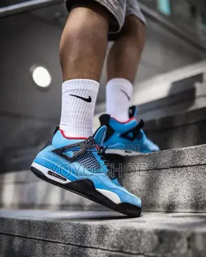 Nike Air Jordan 4 Retro Travis Scott’’Cactus Jack’’Fashion Sneaker