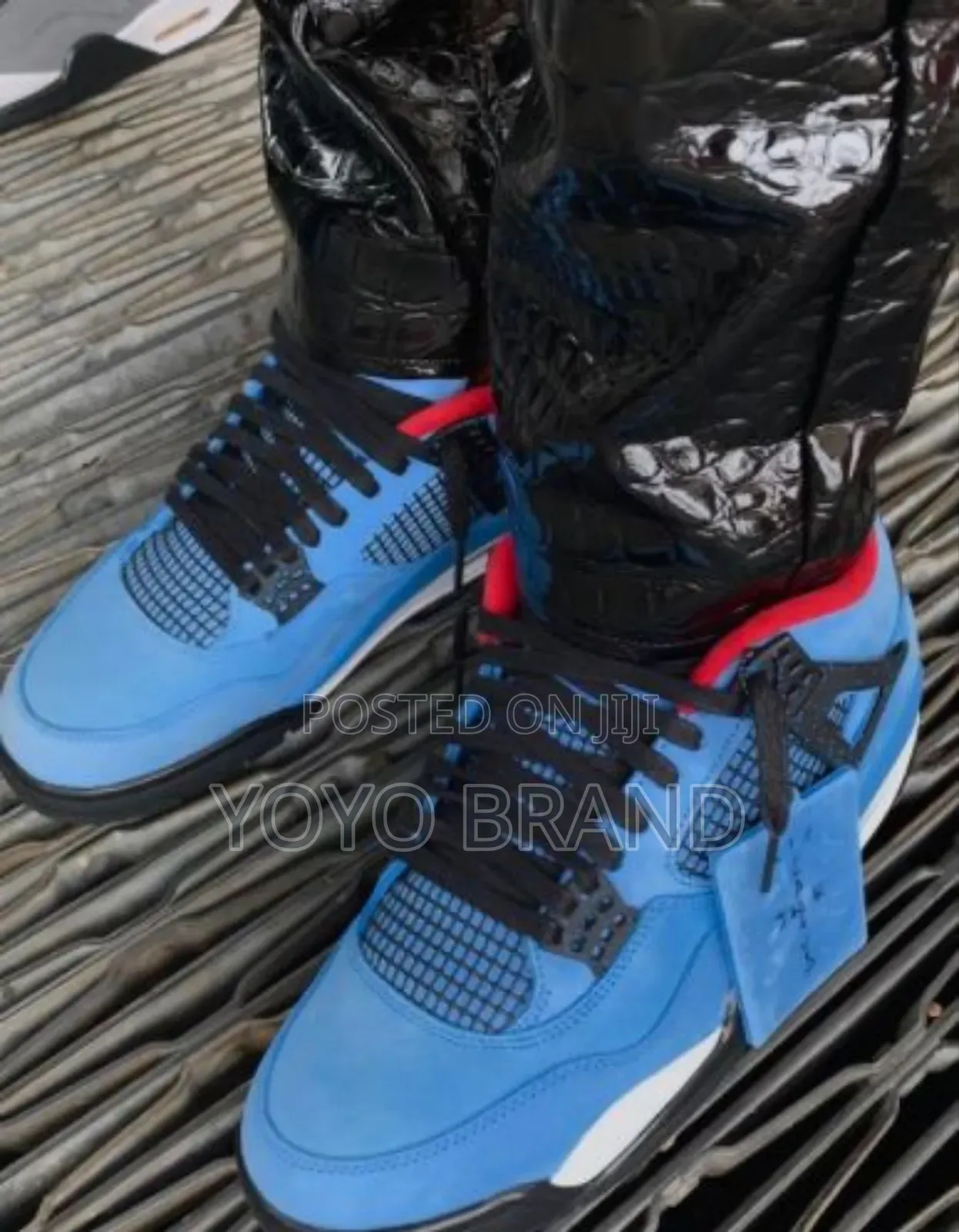 Nike Air Jordan 4 Retro Travis Scott’’Cactus Jack’’Fashion Sneaker