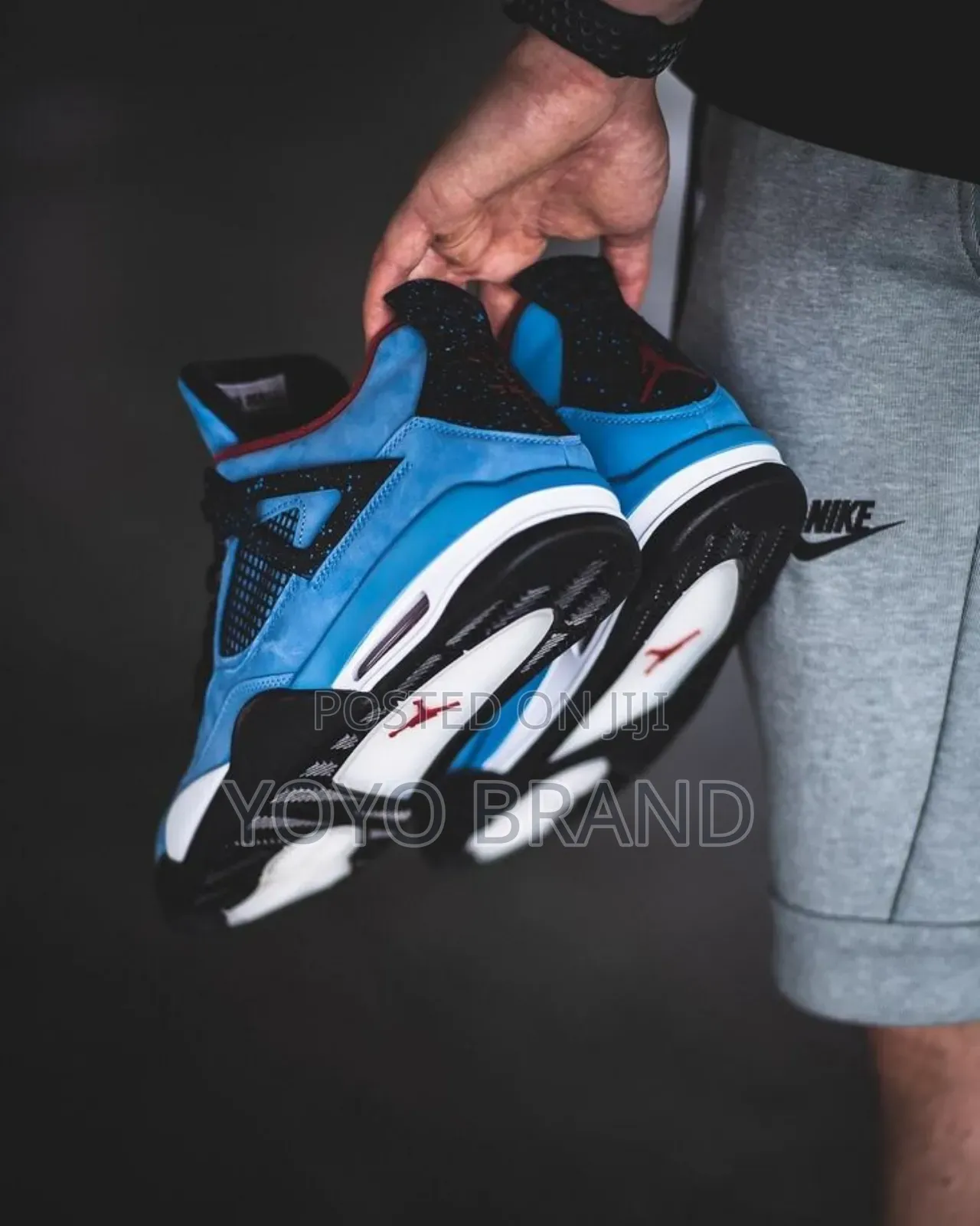 Nike Air Jordan 4 Retro Travis Scott’’Cactus Jack’’Fashion Sneaker