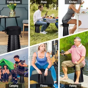 Brand New Portable Travel Retractable Stool