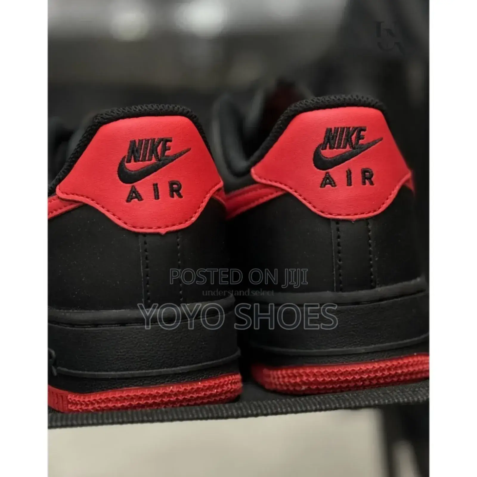 Nike Air Force 1low ’07lv8 ’’Vamps’’Bred’’University Red Shooes