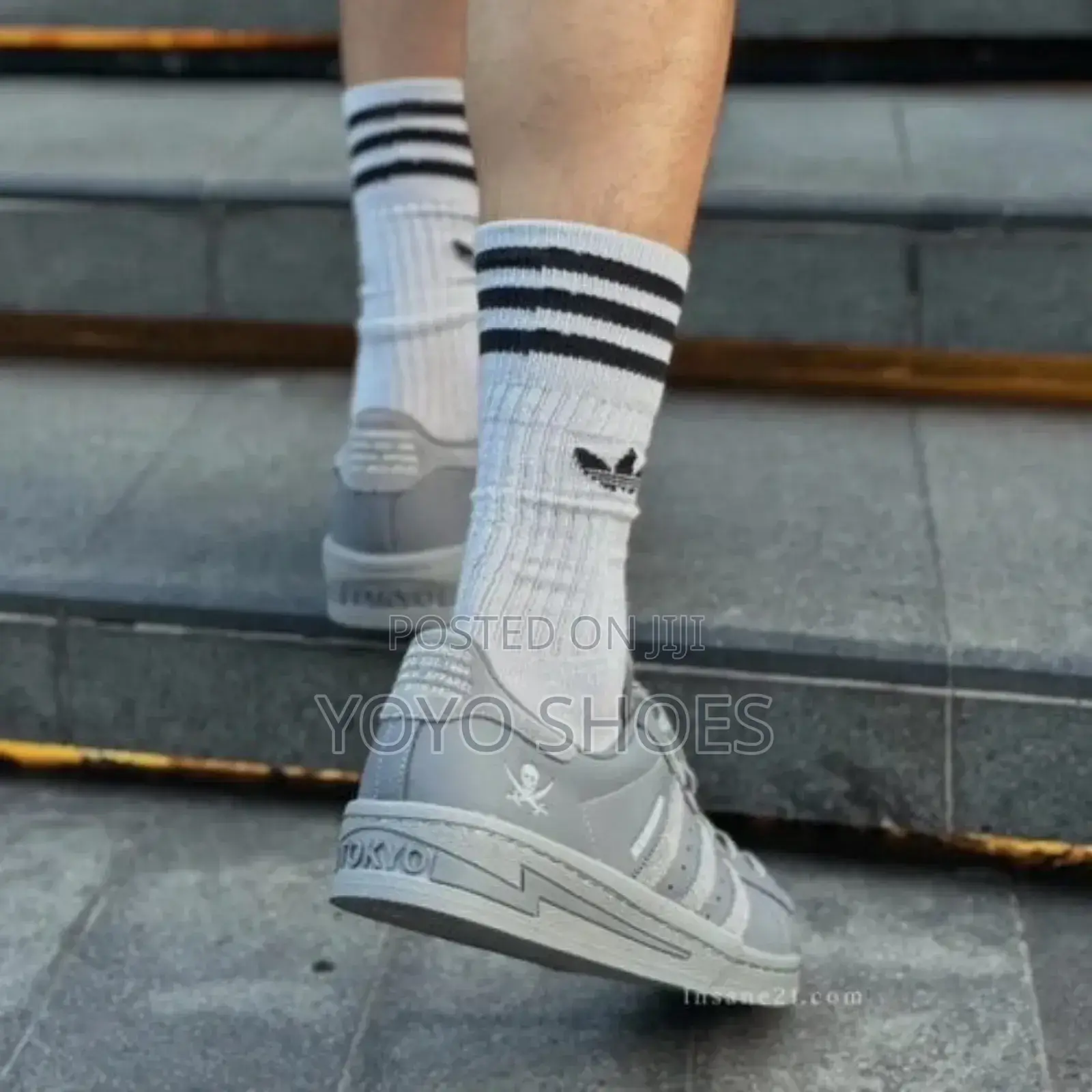 Adidasold School Super Star*Neighborhood Cement Gray Fashion Shoes