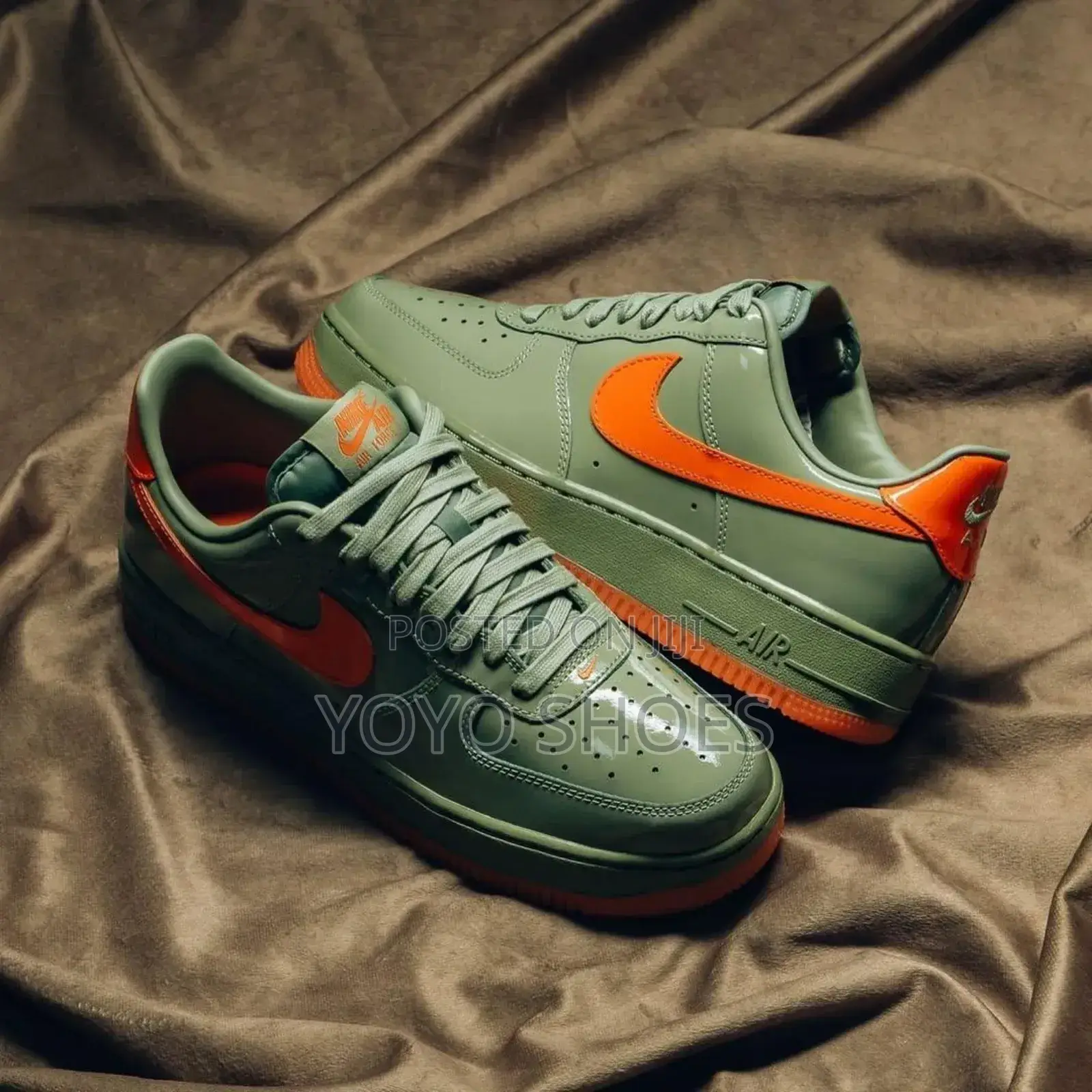 Nike Air Force 1low Premium"Oil Green"Fashion Shoes