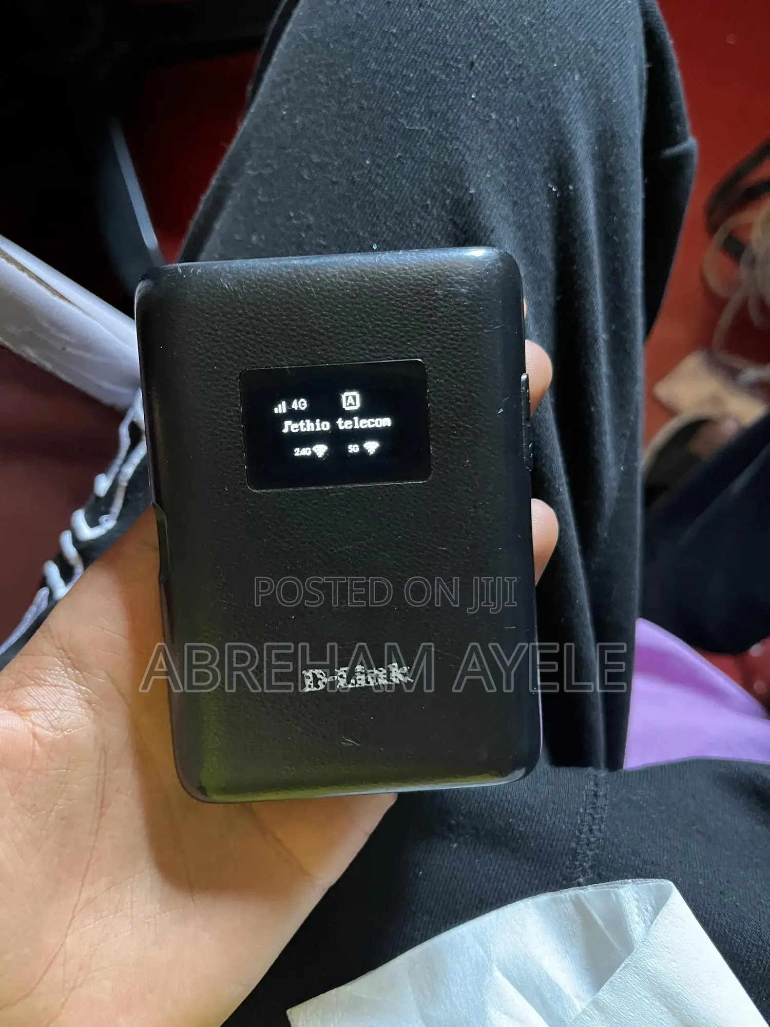 Portable D-Link Internet Router