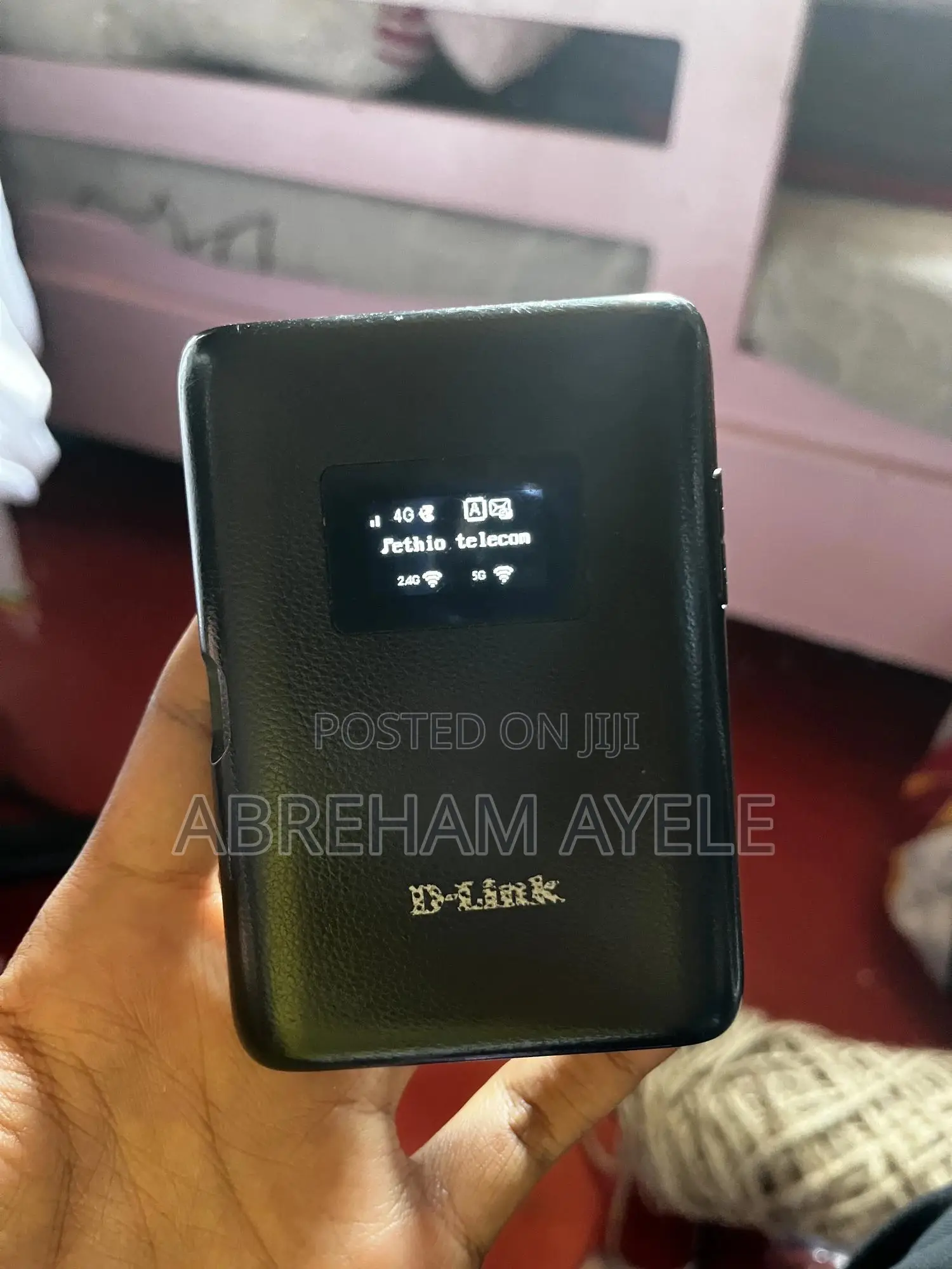 Portable D-Link Internet Router