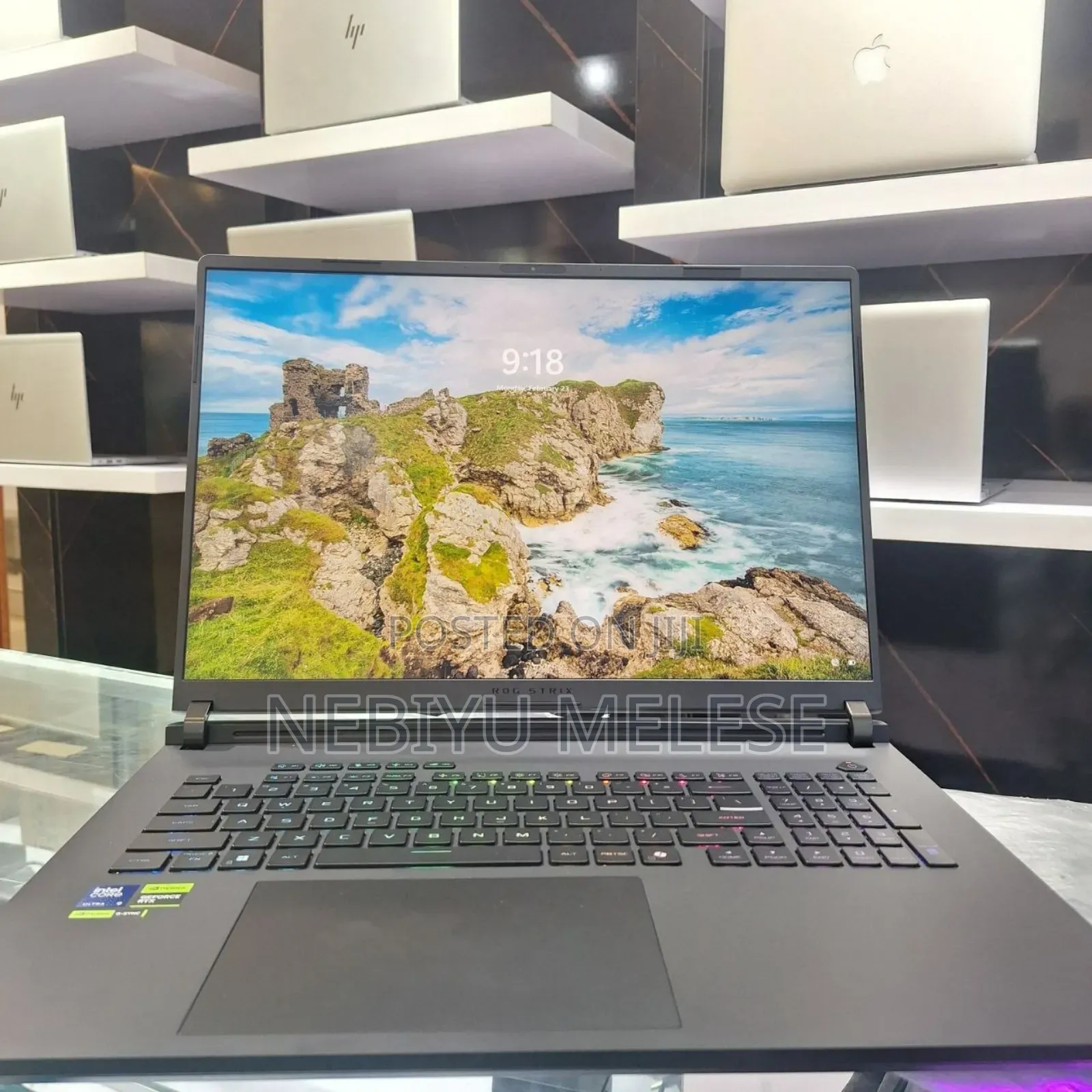 New Laptop Asus ROG Strix G17 32GB Intel Core Ultra 9 SSD 2T