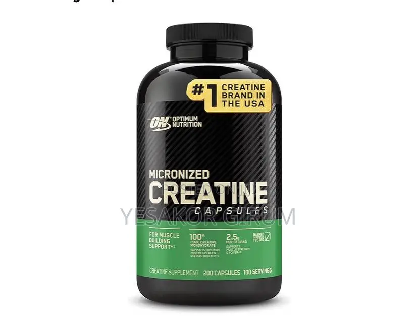 Optimum Nutrition Micronized Creatine – 200 Capsules (100 Servings)