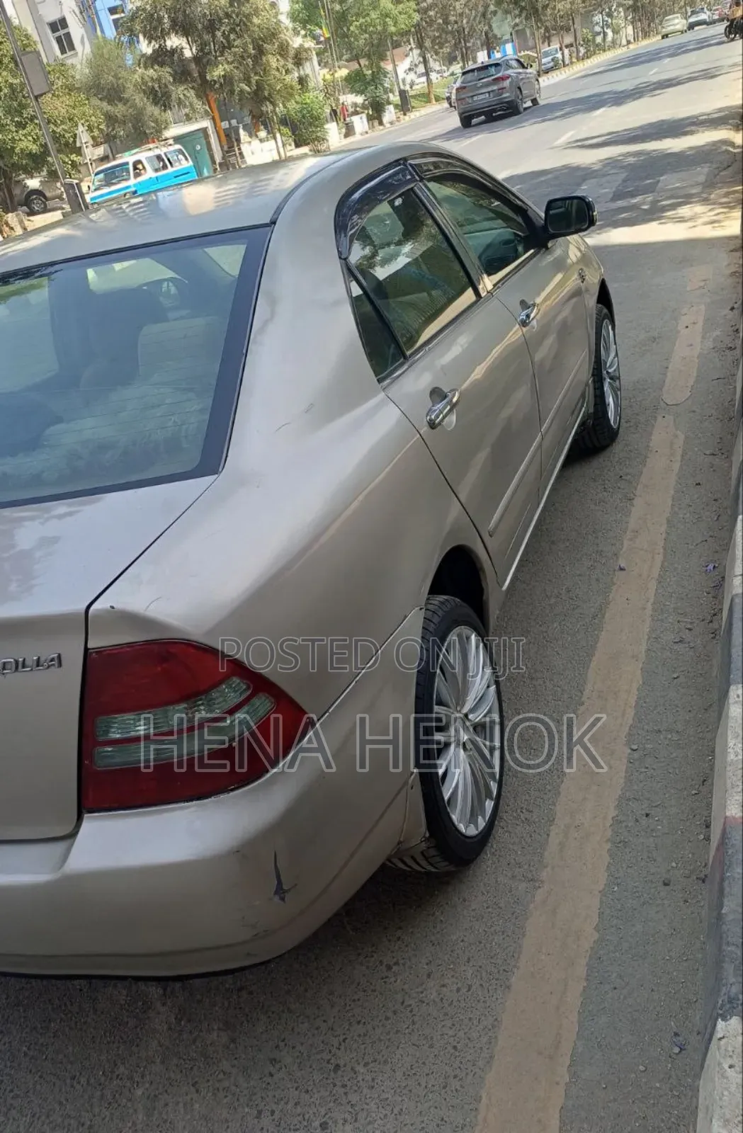 Toyota Corolla 2003 Gold