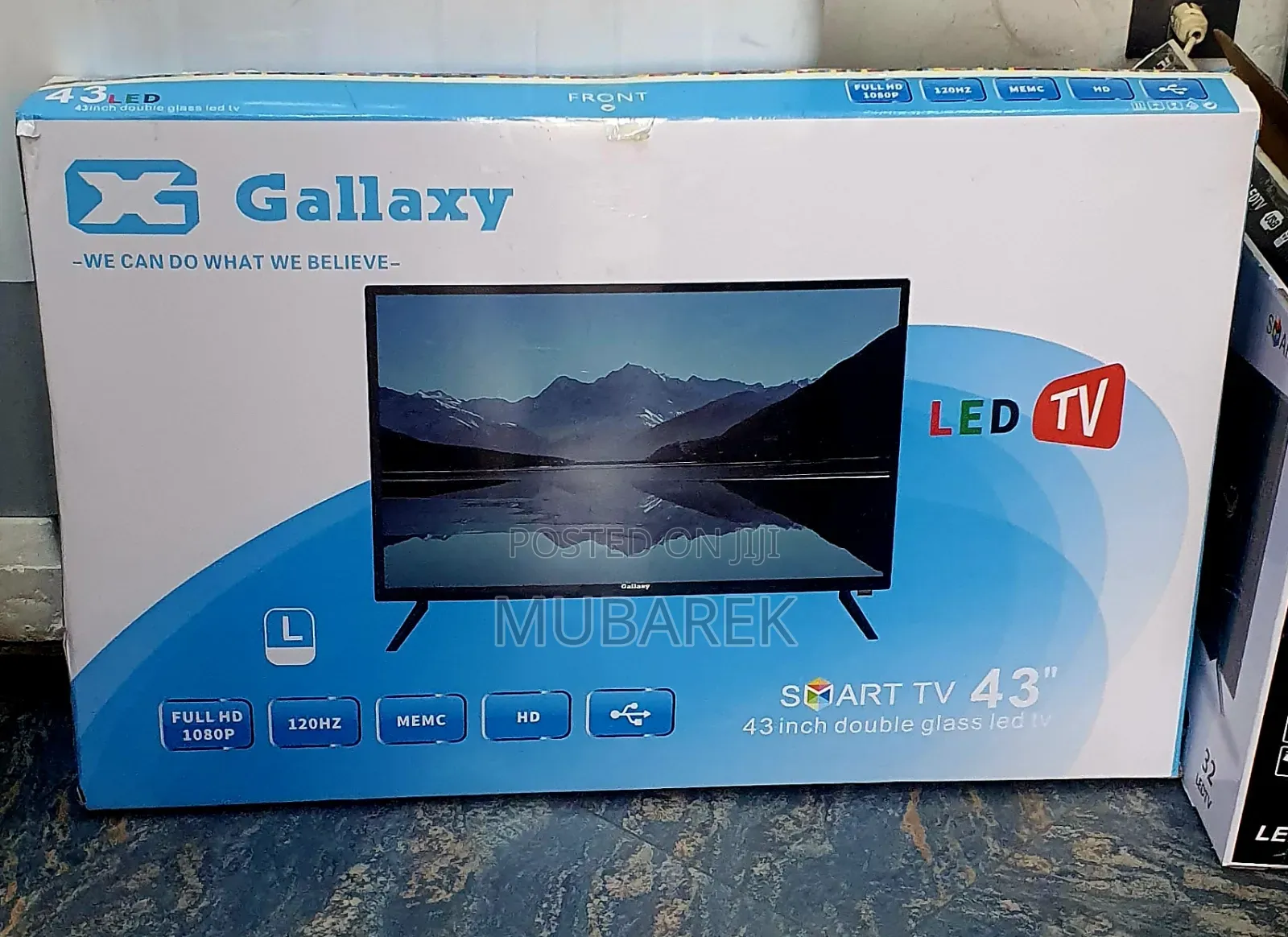 Gallaxy 43inche Tv