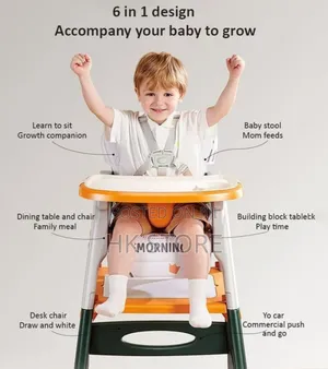 Baby High Chair Fedding Table And Studing Table