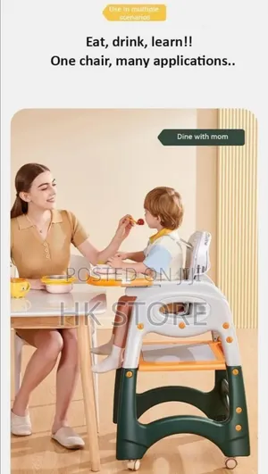 Baby High Chair Fedding Table And Studing Table