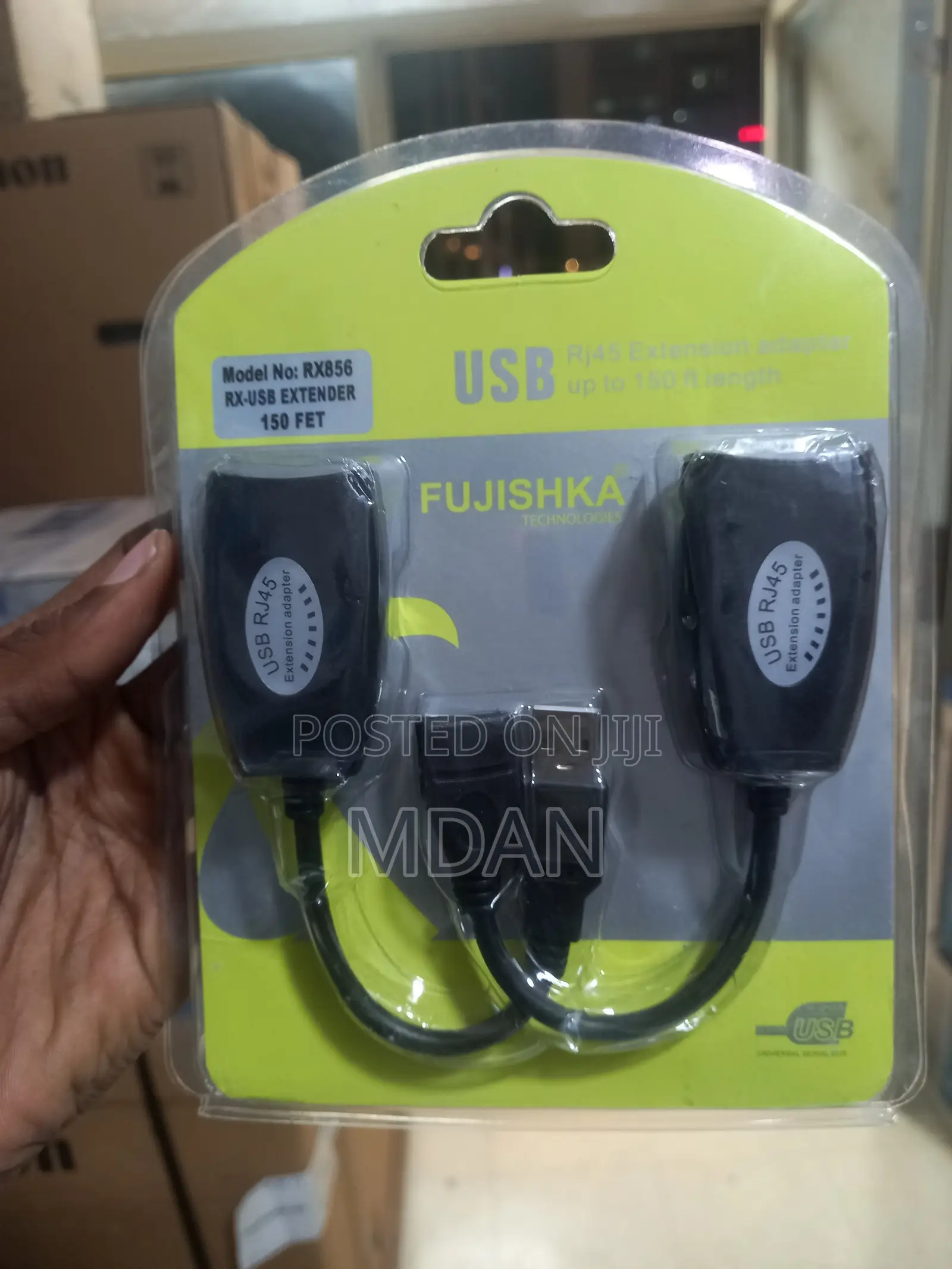 Usb Rj45 Extension Adapter Up to 150ft Length