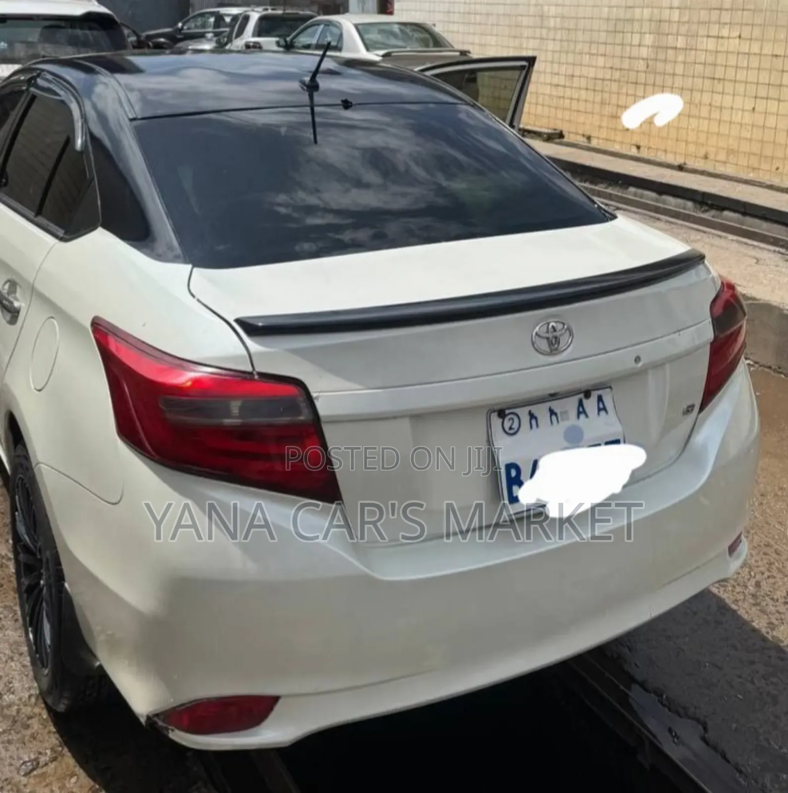 Toyota Yaris 2015 White