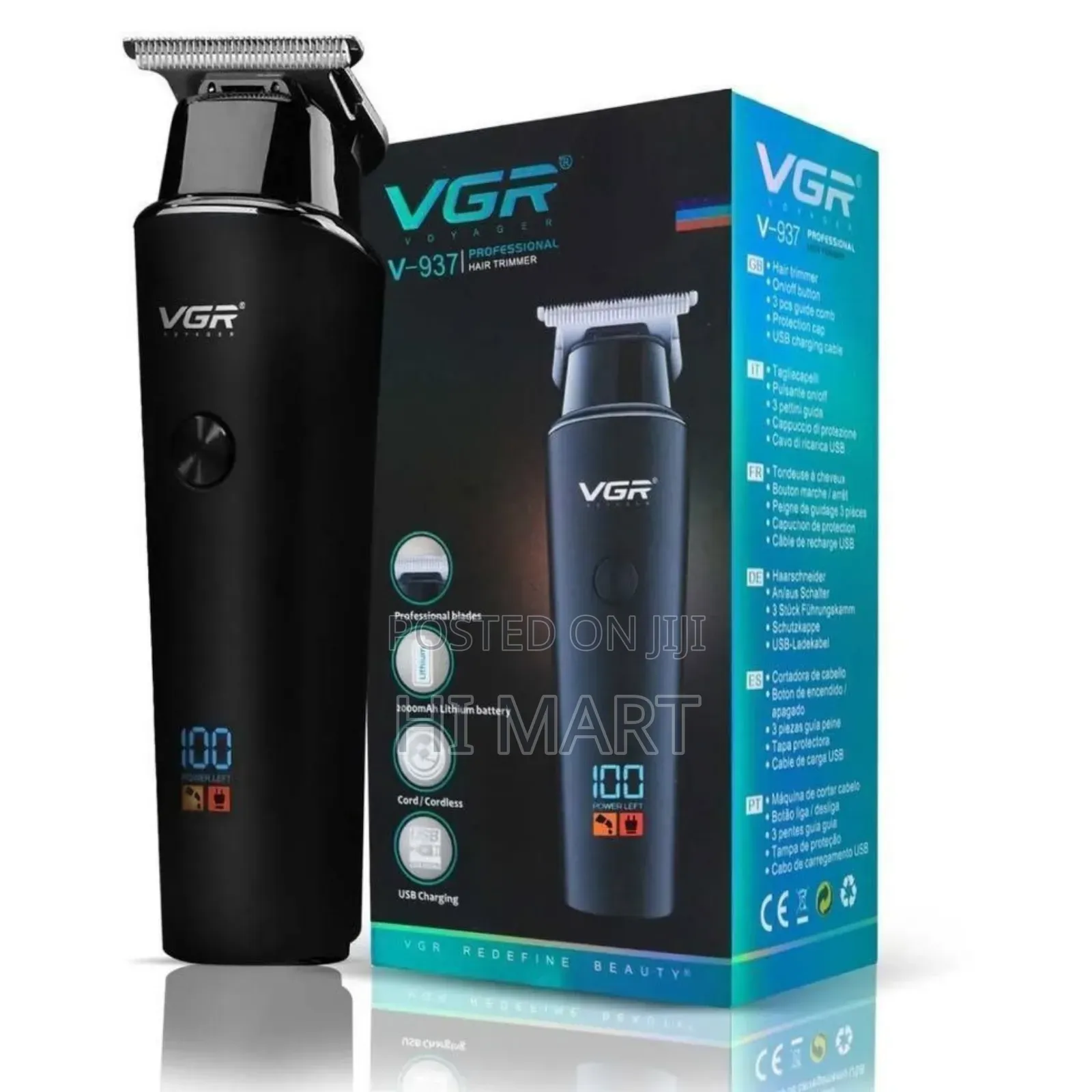 VGR Top Quality Professional Hair Trimmer