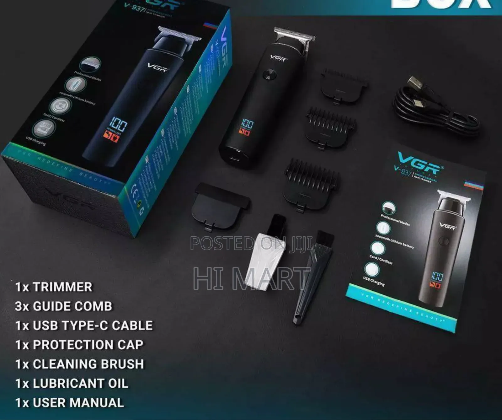 VGR Top Quality Professional Hair Trimmer