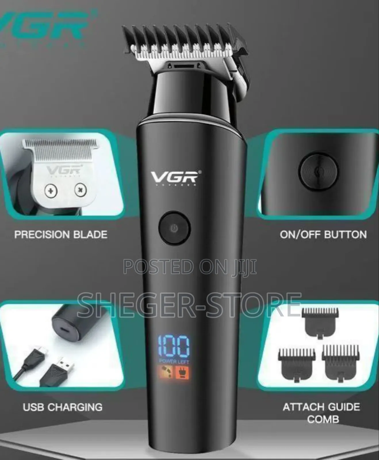 Brand New Orginal VGR v-937 Series Professional Hair Trimmer