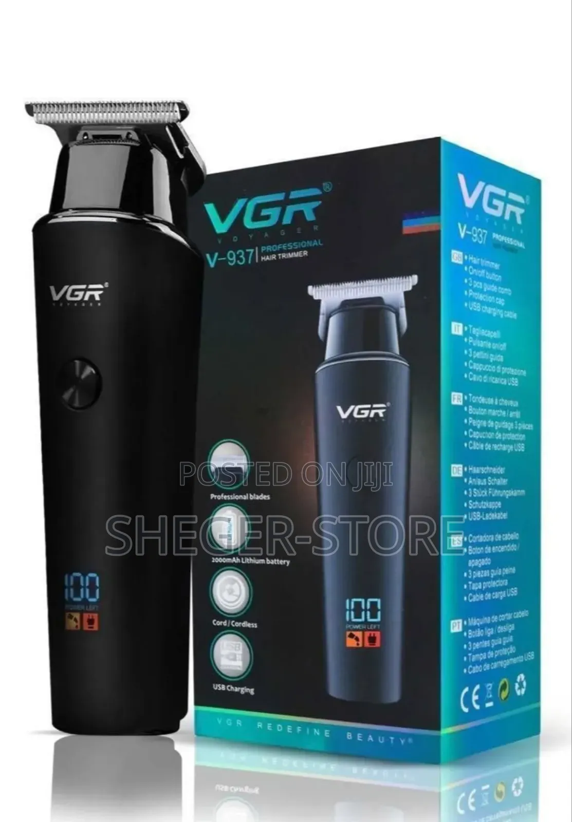 Brand New Orginal VGR v-937 Series Professional Hair Trimmer
