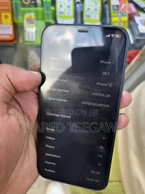 New Apple iPhone 12 128 GB Black