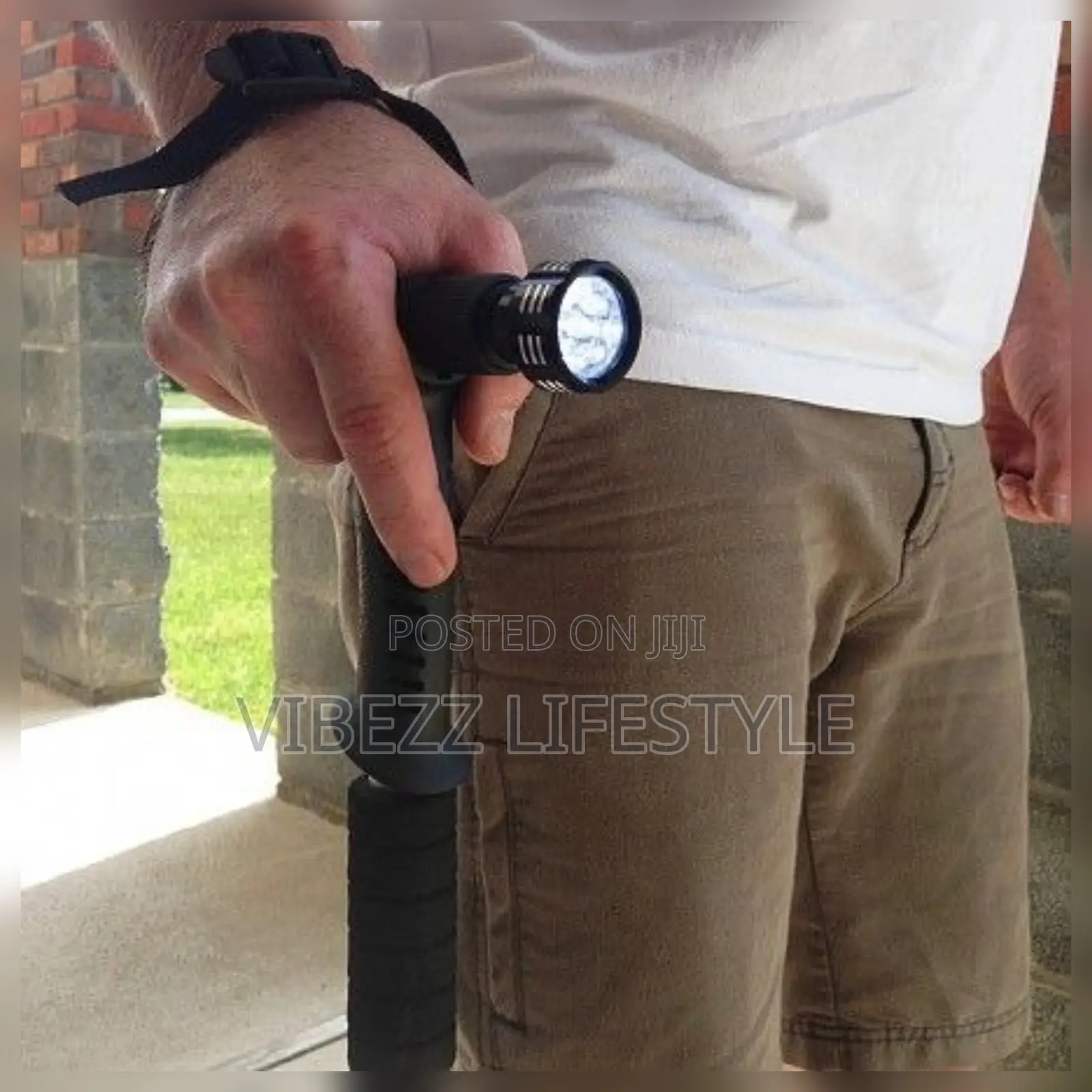 Flashlight Walking Stick