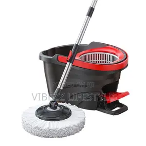 360 ° ሚሽከረከር መወልወያ Spin Mop