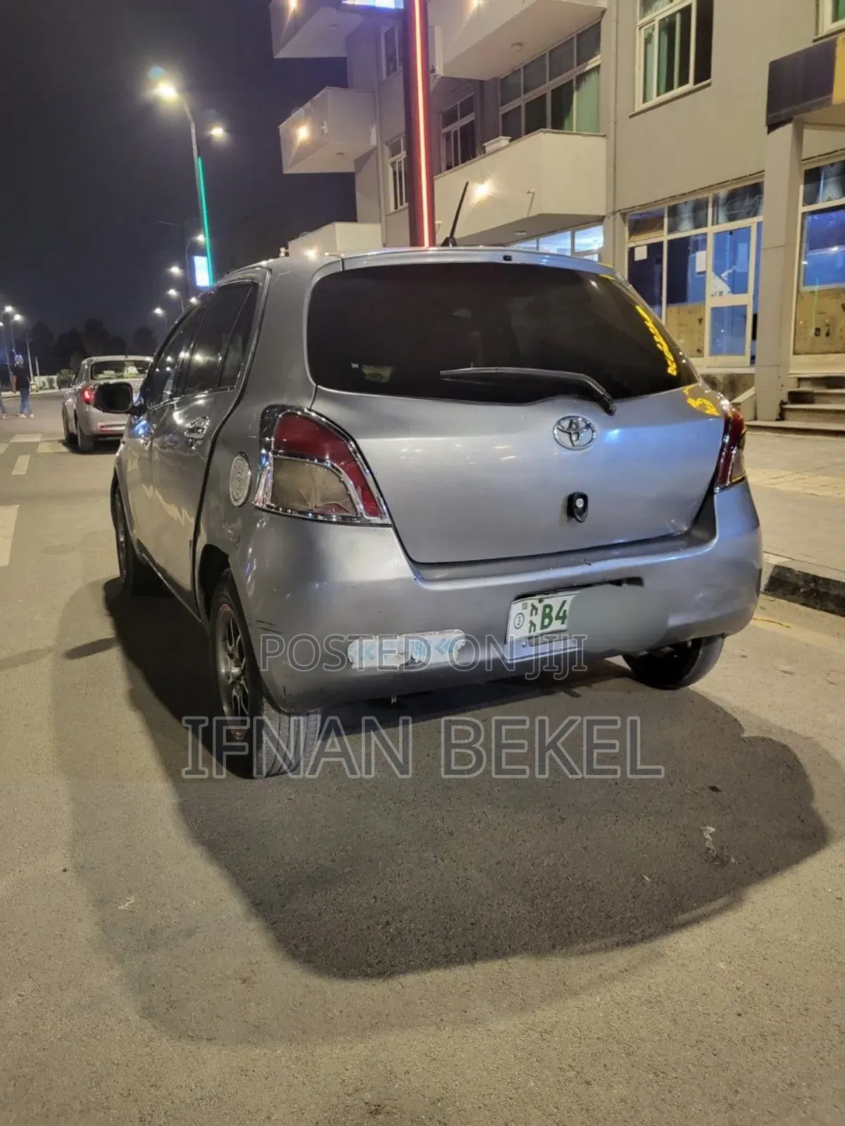 Toyota Yaris 2007 Gray