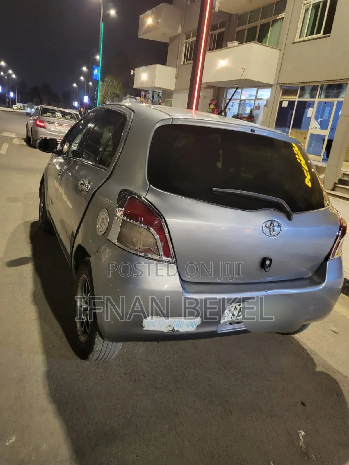 Toyota Yaris 2007 Gray