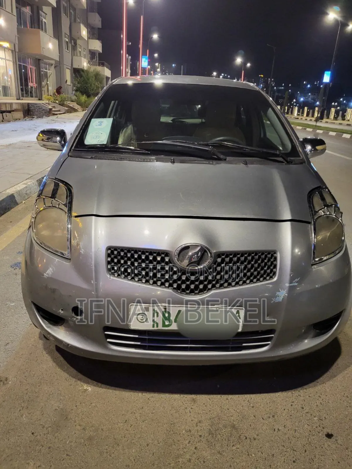Toyota Yaris 2007 Gray